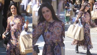 Zadowolona Camila Cabello taszczy ogromną torbę, wracając z lunchu (ZDJĘCIA)