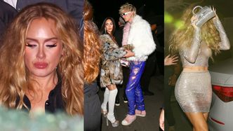 Plejada gwiazd na urodzinach Beyonce: Megan Fox i Adele z ukochanymi, ściśnięta spanxami Khloe Kardashian oraz... niewierny Tristan Thompson (ZDJĘCIA)