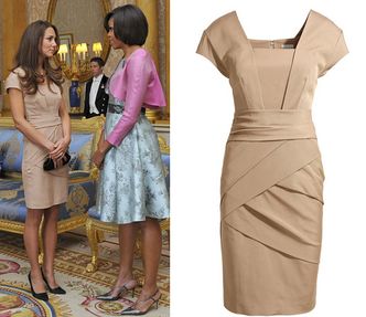 Middleton na spotkaniu z Obamą w sukience za 175 funtów (ZDJĘCIA)