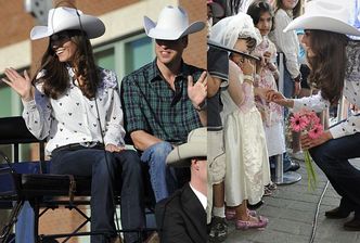 William i Kate otwierają rodeo (ZDJĘCIA)
