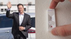 Elon Musk ze sprzecznymi testami na koronawirusa. Jest wytłumaczenie