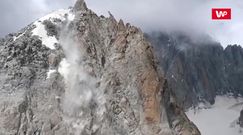 Nawet góry mają dość. Wstrząsające nagranie z Alp