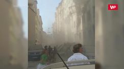 Eksplozja w Wiedniu. Nagranie świadka