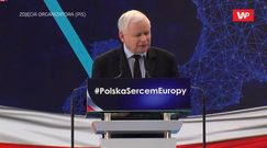 "Nasza partia często gryzła trawę i zwyciężała". Mobilizujące przemówienie Kaczyńskiego