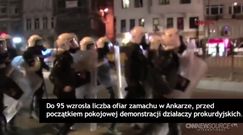 95 zabitych, niemal 250 rannych w zamachu w Ankarze