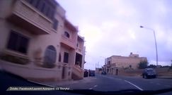 Kierowca sfilmował katastrofę samolotu na Malcie
