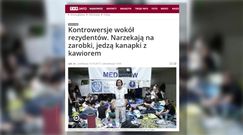Lisicki o nagonce TVP Info na rezydentów: bezsensowne zagranie; Żakowski: manipulacja