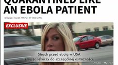 Tori Spelling z podejrzeniem eboli