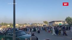 Strzały na lotnisku w Kabulu. Afgańczycy desperacko chcą wydostać się z kraju