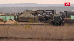 Rosjanie na granicy z Ukrainą. Zobacz nagranie