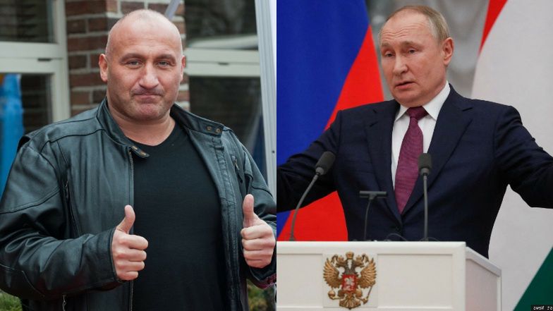 Marcin Najman uspokaja: "WOJNY NIE BĘDZIE z prostej przyczyny: Władimir Putin MA KOBIETĘ I DZIECKO"