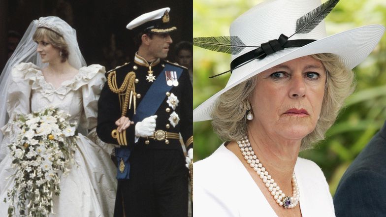 Internauci wspominają ślub księżnej Diany z Karolem i na nowo karcą Camillę za pojawienie się na ceremonii w BIAŁEJ SUKNI!