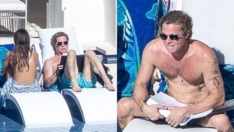 Brad Pitt przyłapany na meksykańskich wakacjach z nową, młodszą o 30 lat ukochaną! (NAJNOWSZE ZDJĘCIA)