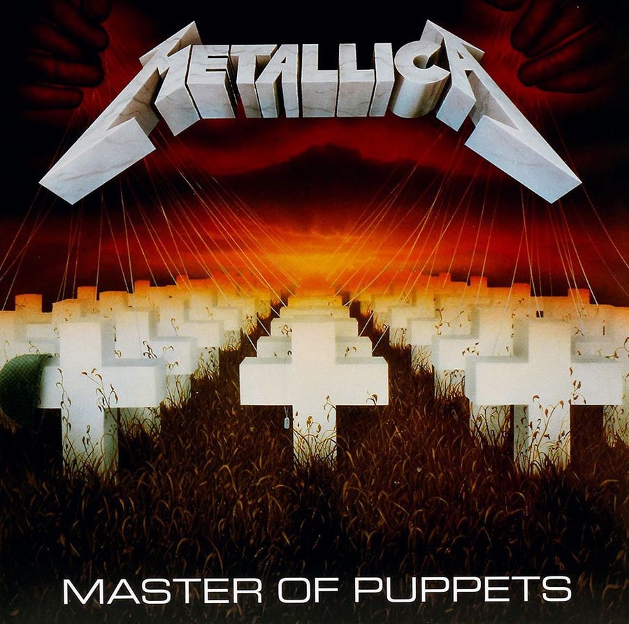 Metallica - "Master of Puppets" (okładka albumu)