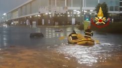 Powódź błyskawiczna we Włoszech. Akcja ratunkowa uwięzionych w samochodach