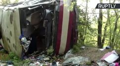 Wypadek autokaru na Krymie