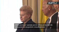 Joe Biden: USA w 100 proc. wypełniają swe zobowiązania sojusznicze