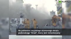Pożar na rosyjskim okręcie z napędem atomowym