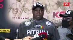 KSW 59. Serigne Ousmane Dia jest o 31 kilogramów cięższy od Pudzianowskiego. "Tak naprawdę, to trochę kilogramów zrzuciłem"