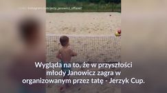#dziejesiewsporcie: Polska ma nowy tenisowy talent?! Wideo z synem Janowicza zachwyca
