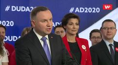 Wybory prezydenckie 2020. Andrzej Duda: bez obscenicznych gestów
