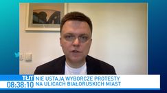 Białoruś. Szymon Hołownia wzywa polski rząd do działania. "To mogą być ostatnie wybory, które udało się Łukaszence sfałszować"