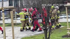 Wypadek w Błoniu. Ciężarówka potrąciła dwie nastolatki