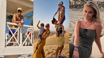 Żona Marcina Mroczka, Marlena Muranowicz, relacjonuje EGZOTYCZNE wakacje z rodziną, wyginając się na plaży w Omanie (ZDJĘCIA)