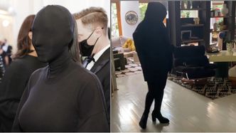 Katarzyna Nosowska idzie do sklepu wystrojona w mroczny kostium a la Kim Kardashian: "TYLKO SIATKI WEŹ" (FOTO)
