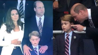 Euro 2020. Siedmioletni książę George ZAŁAMANY porażką Anglików (ZDJĘCIA)