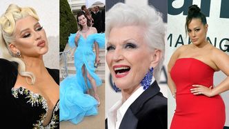 Cannes 2022. Gwiazdy pozują na amfAR Gala: Christina Aguilera, Ashley Graham, mama Elona Muska (ZDJĘCIA)