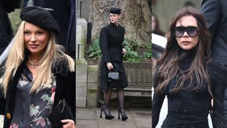 Tłum gwiazd na pogrzebie Vivienne Westwood: Victoria Beckham, Kate Moss, Anna Wintour (ZDJĘCIA)