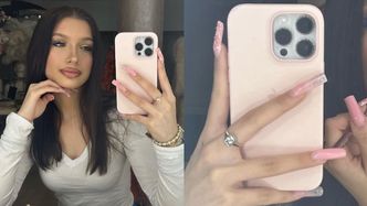 Viki Gabor z RÓŻOWYMI SZPONAMI prezentuje make up na Instagramie. Internauci grzmią: "Te paznokcie to przesada"