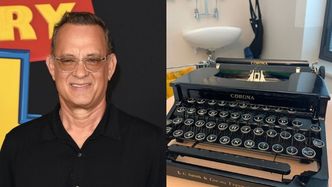 Tom Hanks podarował chłopcu o imieniu Corona swoją maszynę do pisania! "Pomyślałem, że będzie do ciebie pasowała"