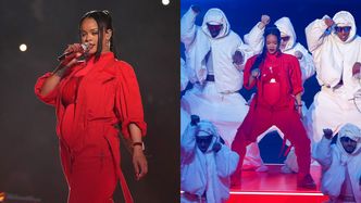 Rihanna jest w DRUGIEJ CIĄŻY! Tak wyglądał jej występ podczas finału Super Bowl 2023 (WIDEO)