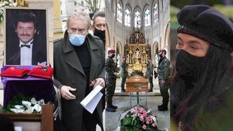 Pogrzeb Krzysztofa Krawczyka: tłumy przed kościołem, warta honorowa i wystąpienie Daniela Olbrychskiego (ZDJĘCIA)