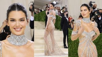 Gala MET 2021. Kendall Jenner błyszczy w kreacji Givenchy inspirowanej Audrey Hepburn (ZDJĘCIA)