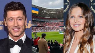 Anna Lewandowska ROZPŁYWA się nad córkami kibicującymi Robertowi na stadionie w Monachium (ZDJĘCIA)