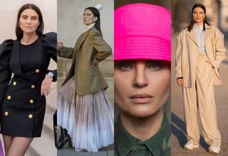 Joanna Horodyńska walczy o tytuł "ikony mody" na paryskim Fashion Weeku. Stylowa? (ZDJĘCIA)