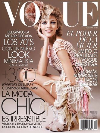 Anja na okładce meksykańskiego Vogue'a