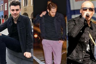 Czarne kurtki jeansowe - z czym noszą je celebryci?