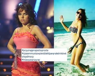 Ola Kwaśniewska "hasztaguje" na Instagramie: "Jak to robię, że nie wyglądam jak Ania Lewandowska?"