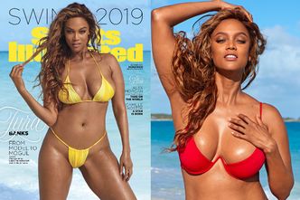 45-letnia Tyra Banks trafiła na okładkę "Sports Illustrated Swimsuit Issue"!
