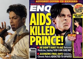 Przed śmiercią Prince ważył... niecałe 40 kilogramów?! Chorował na AIDS?