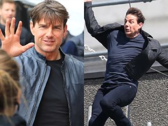 Tom Cruise miał wypadek na planie "Mission: Impossible 6"! "Źle wymierzył skok i zderzył się ze ścianą" (ZDJĘCIA)
