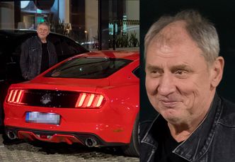 Andrzej Grabowski kupił sobie Mustanga za 200 tysięcy złotych (FOTO)