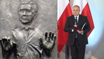 Sasin z PiS: "Mamy prawie milion złotych na budowę pomników: smoleńskiego i Lecha Kaczyńskiego!"