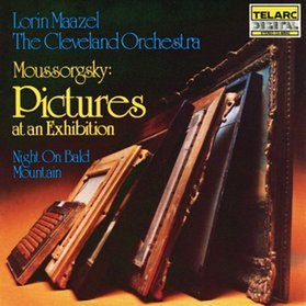 Okładka albumu Pictures at an Exhibition wykonawcy Modest Mussorgsky