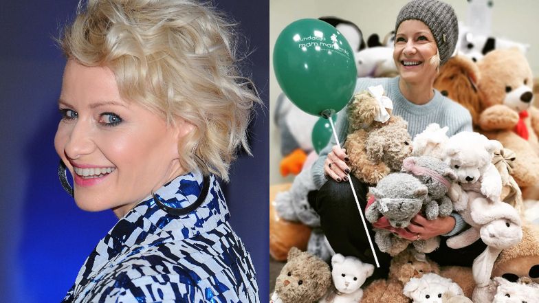 Małgorzata Kożuchowska pozuje w śniegu bez makijażu. Fani: "Wygląda pani JAK DZIEWCZYNKA!"