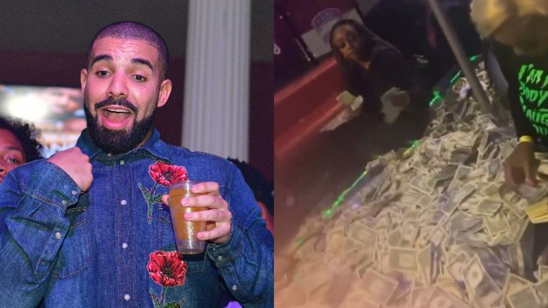 Drake po tragedii na festiwalu Travisa Scotta BAWIŁ SIĘ w klubie ze striptizem!